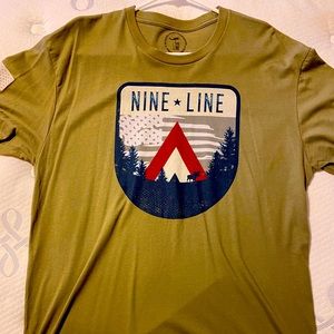 Nine line tee shirt